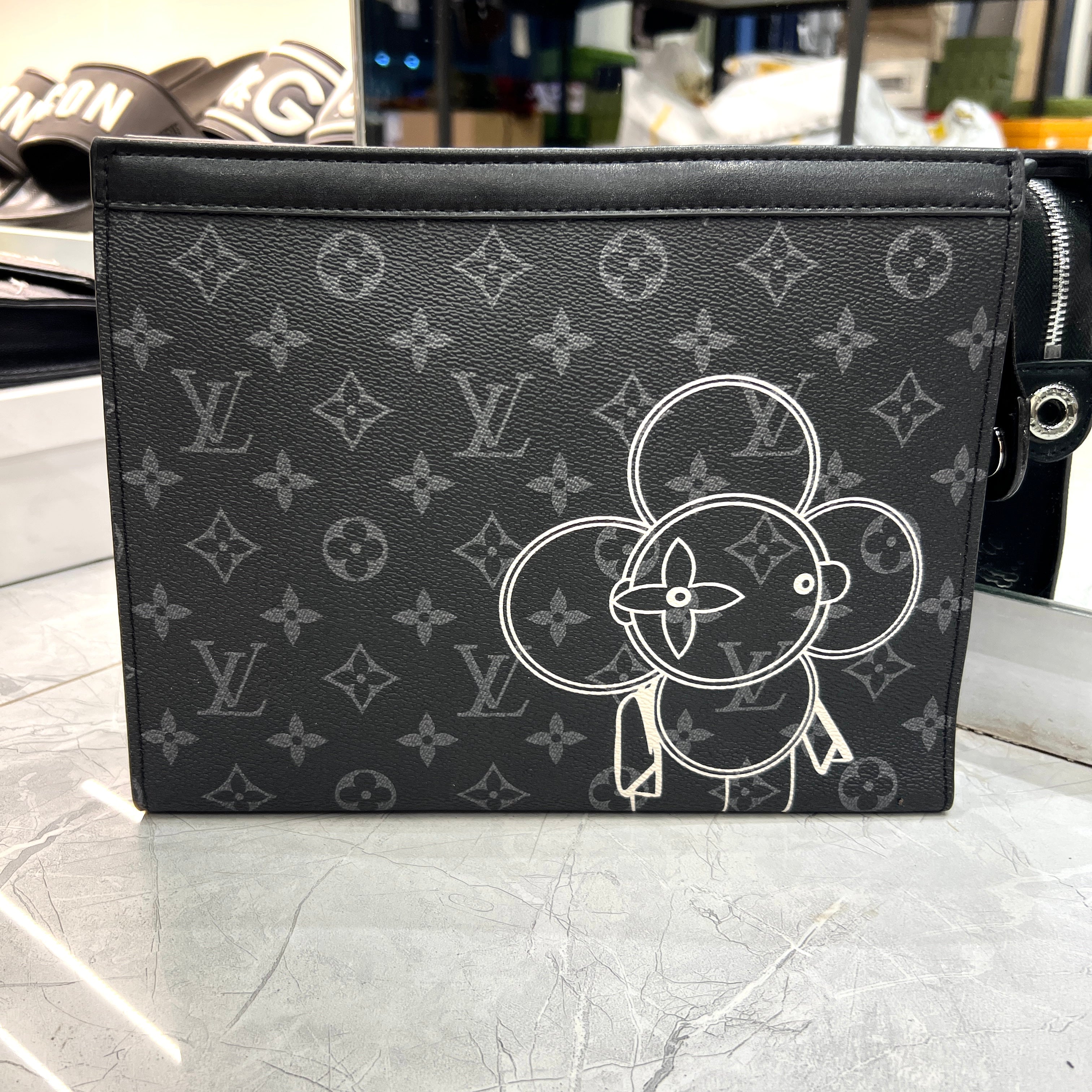 Trendy pouch premium Bag with box