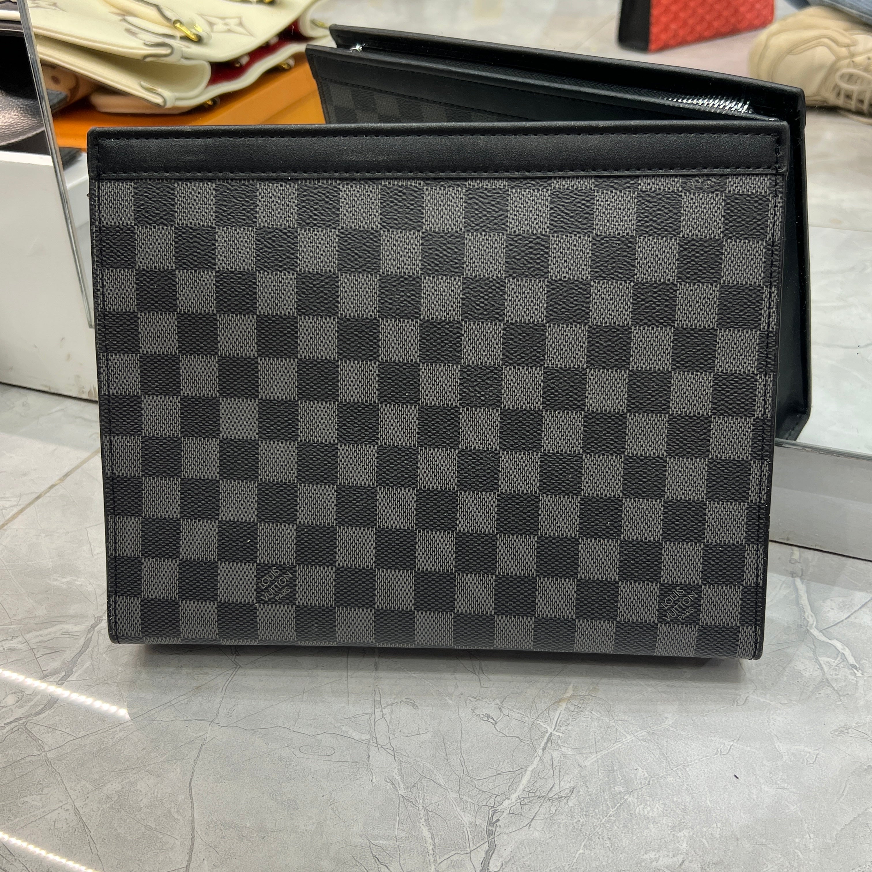 Trendy pouch premium Bag with box