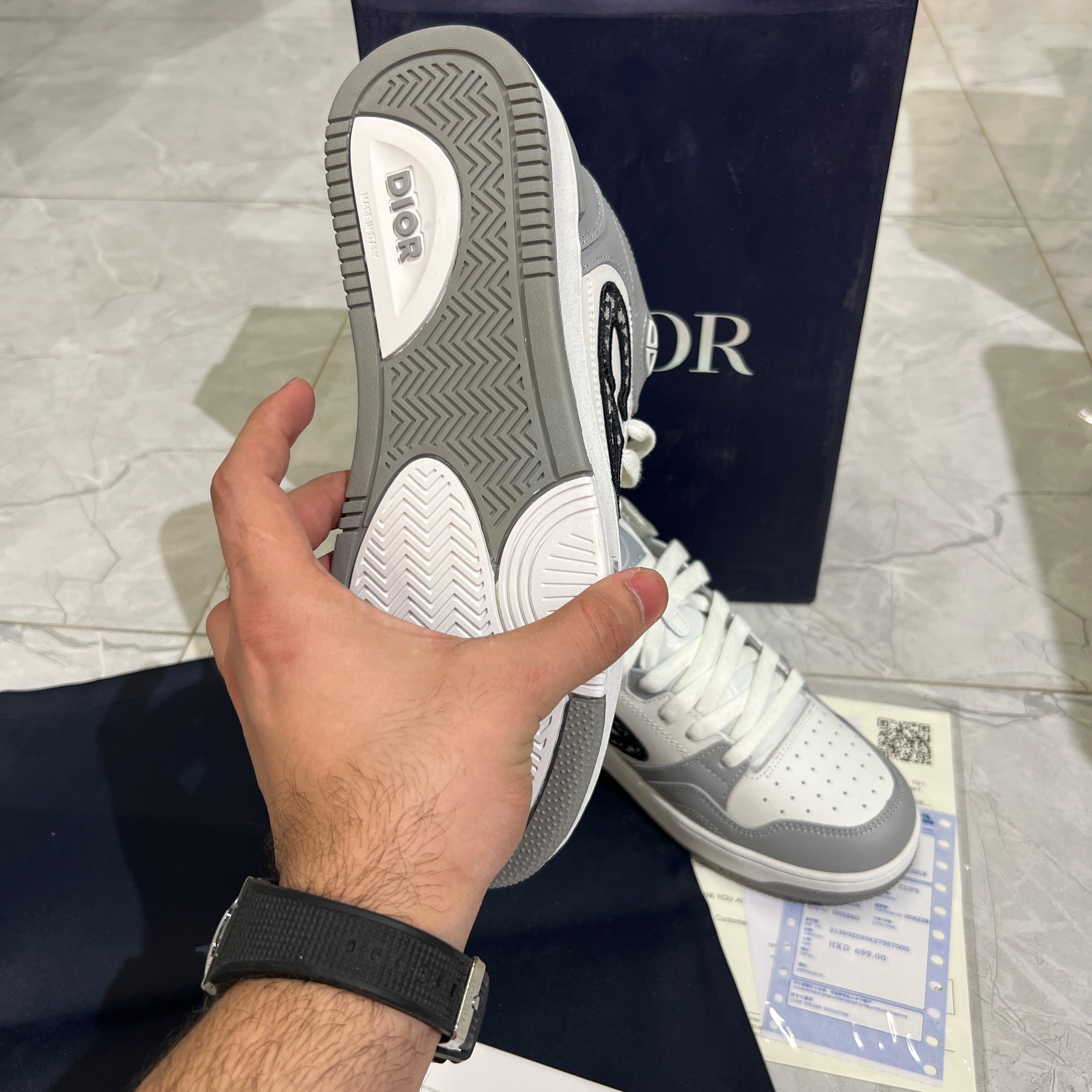 Dior B57 'Grey White SNEAKERS