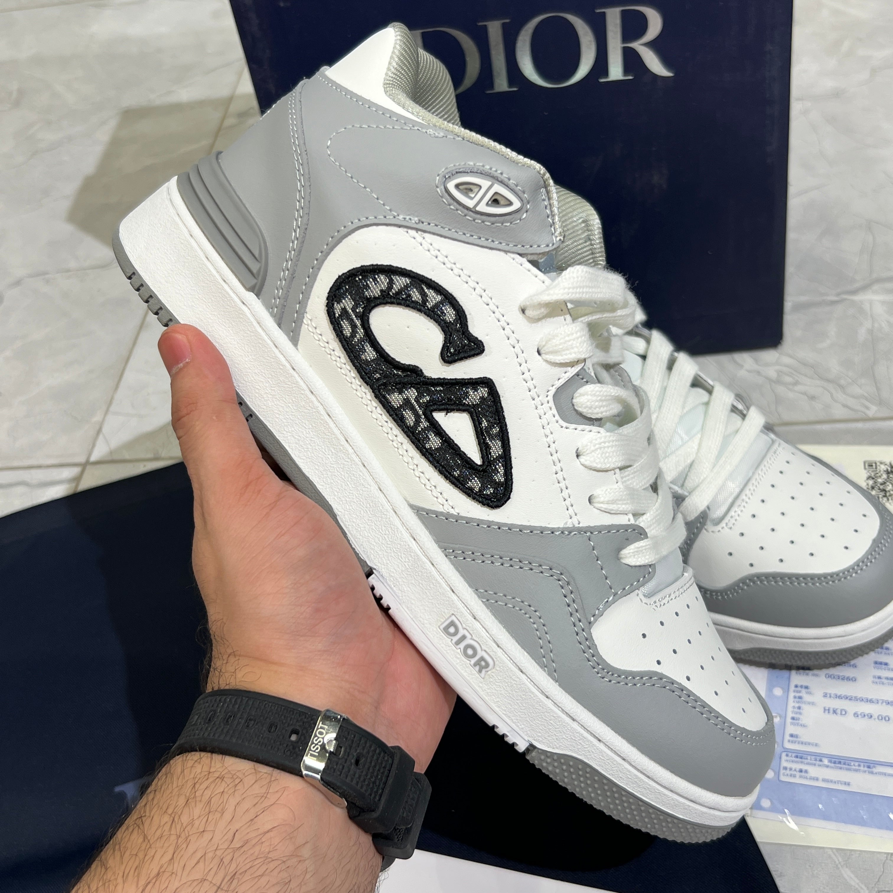 Dior B57 'Grey White SNEAKERS