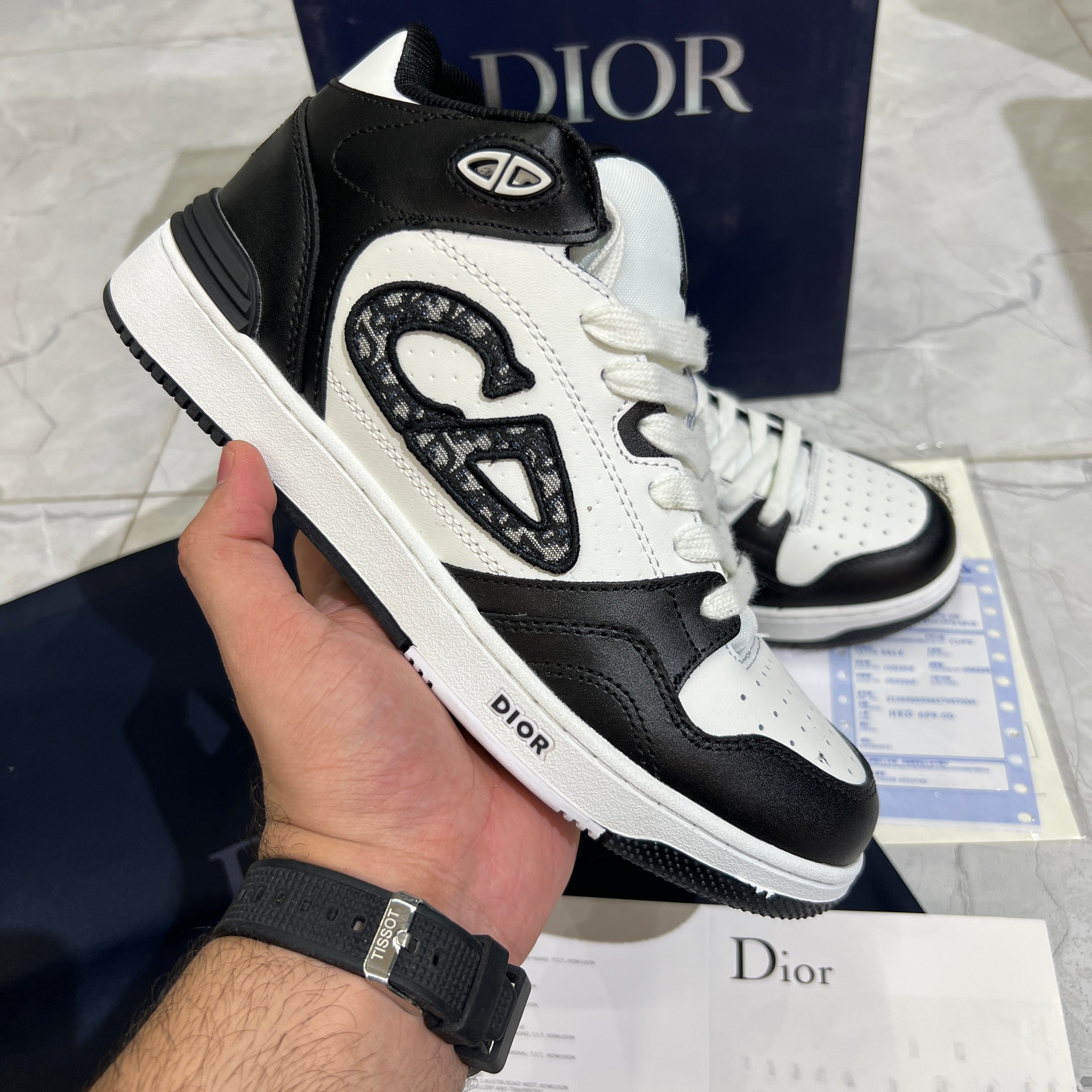 Dior B57 'Black White SNEAKERS