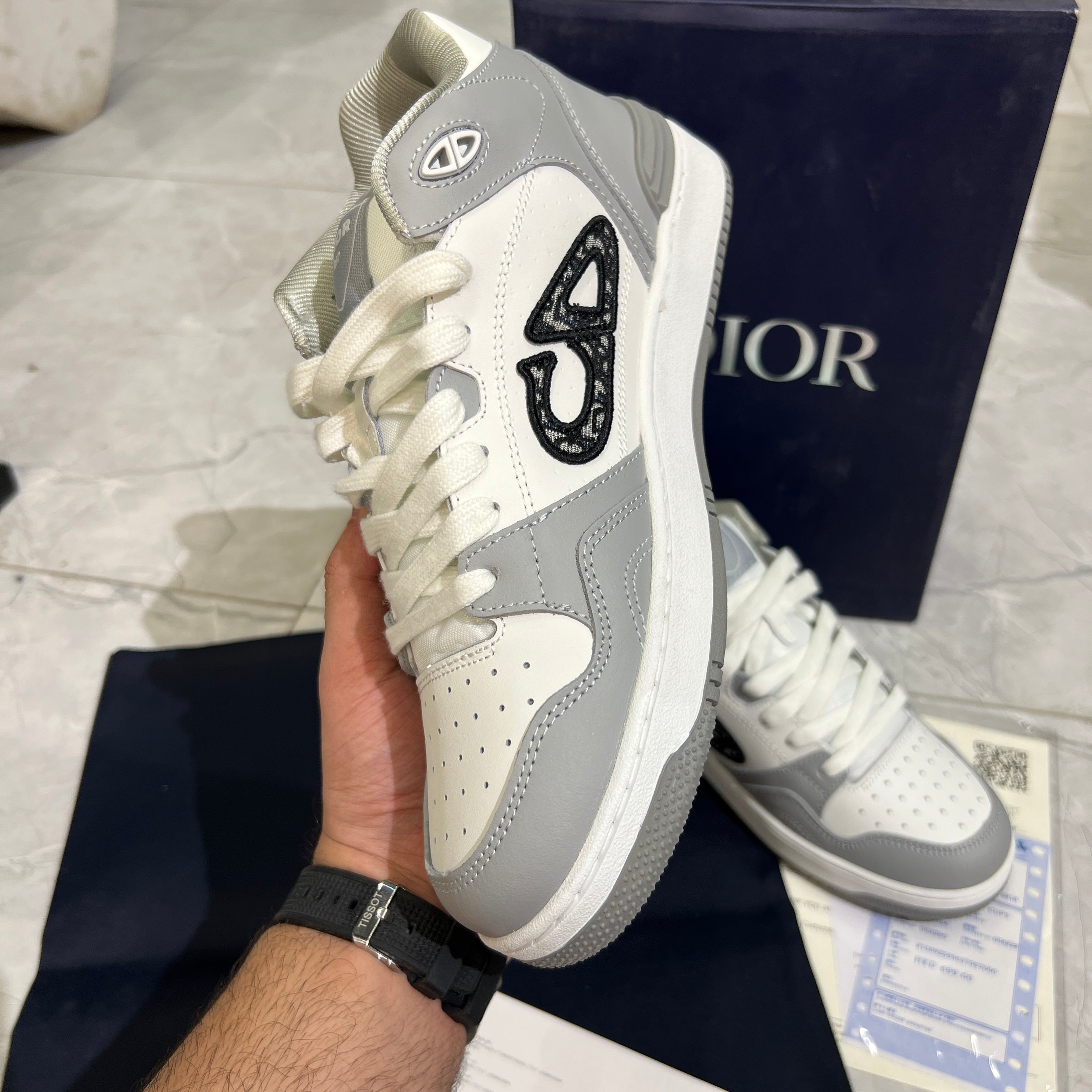 Dior B57 'Grey White SNEAKERS